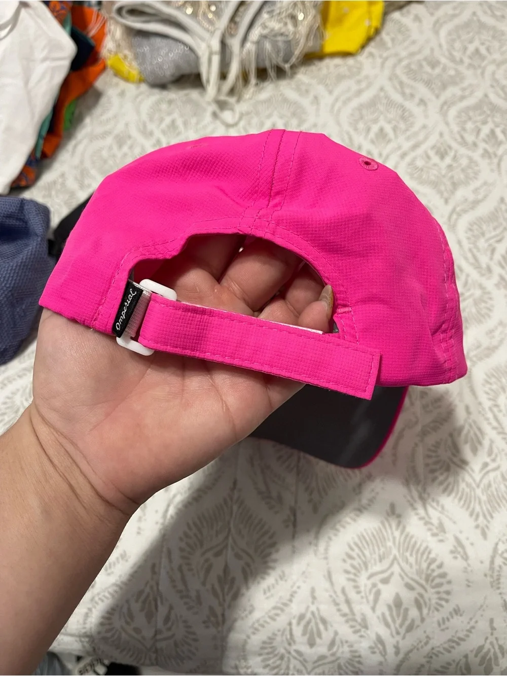 Pine Valley Kids Bright Pink Baseball Cap